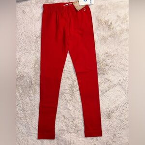 Mayoral Bright Red Stretch Leggings for Kids